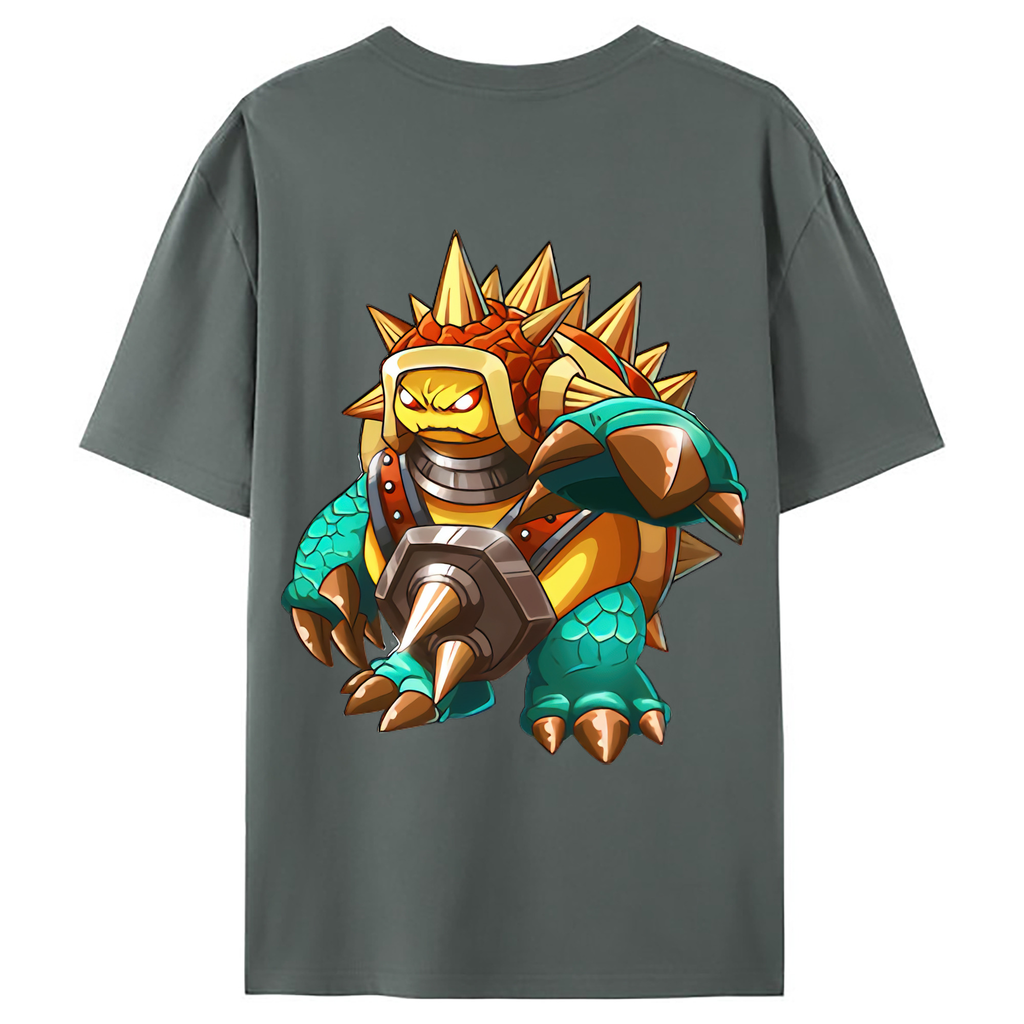 （画像用） リーグ・オブ・レジェンド League of Legends LOL 綿100％ メンズ半袖Tシャツ（バックプリント） 通気性